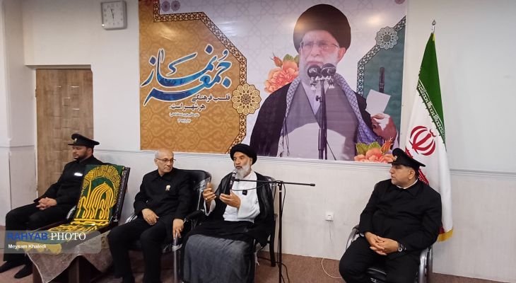 دیدار خدام الرضا(ع) با نماینده ولی‌فقیه خوزستان