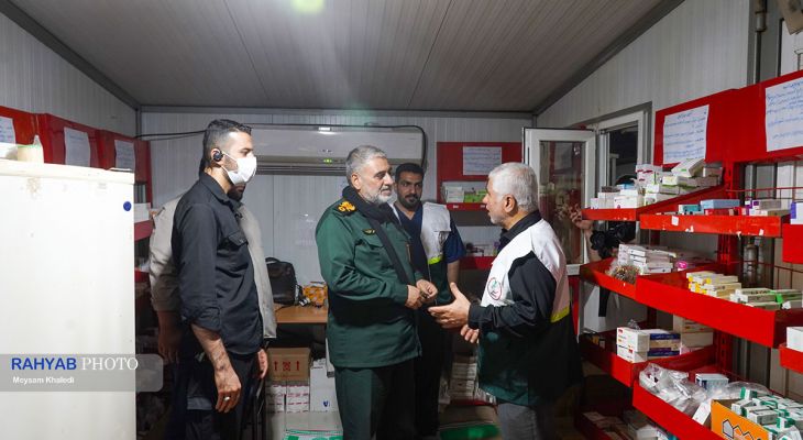 درمانگاه جدید سپاه در مسیر اربعین راه‌اندازی شد